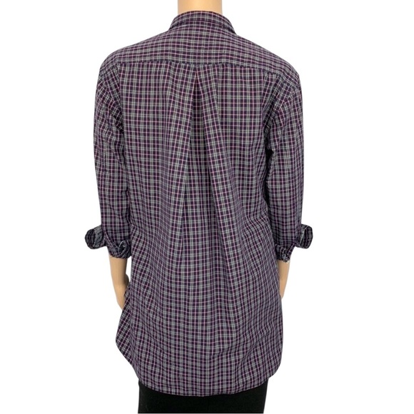 Rag & Bone Plaid Button Front Tunic Long Sleeve Shirt Women’s Size XS - Picture 2 of 10